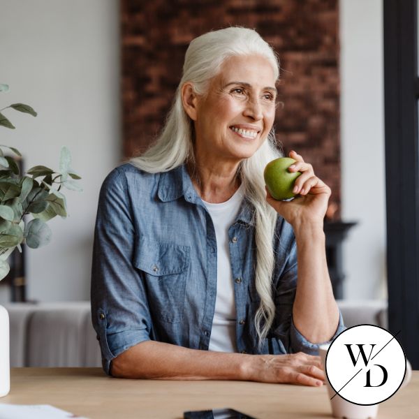 Eat an apple confidently with dental implants